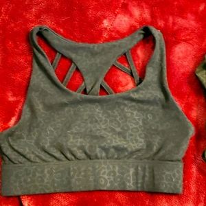 Sports bra and leggings
